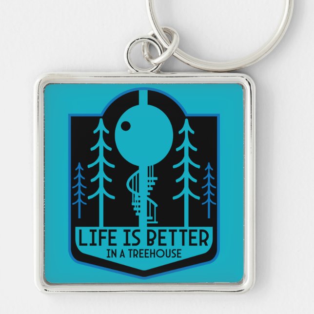 Treehouse Owners Key Ring (Front)