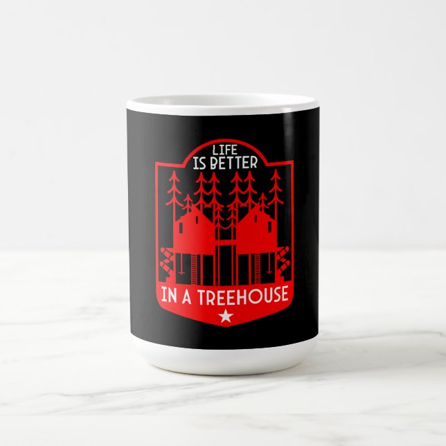 Treehouse Playhouse Gifts And Apparel Coffee Mug (Center)