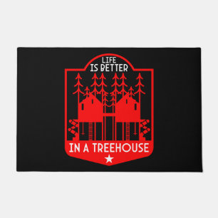 Treehouse Playhouse Gifts And Apparel Doormat