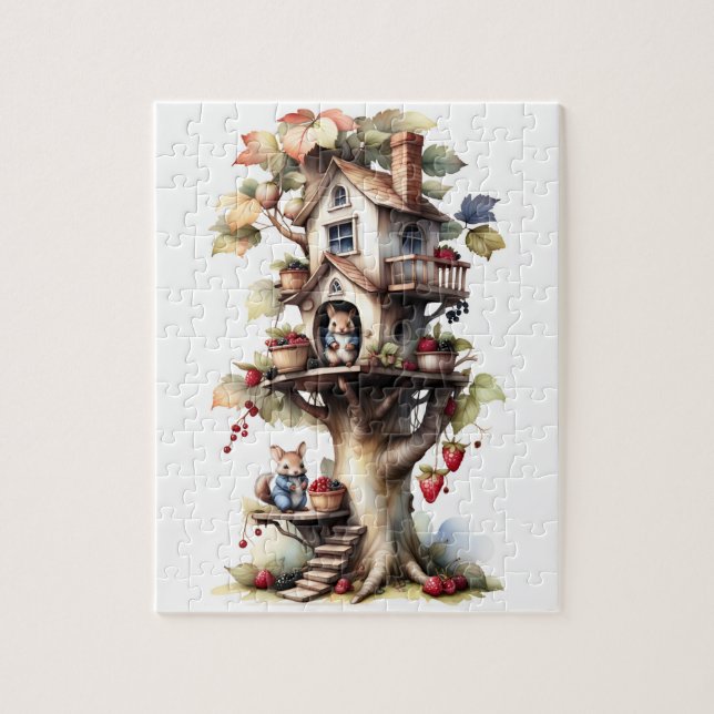 Treehouse Puzzle (Vertical)