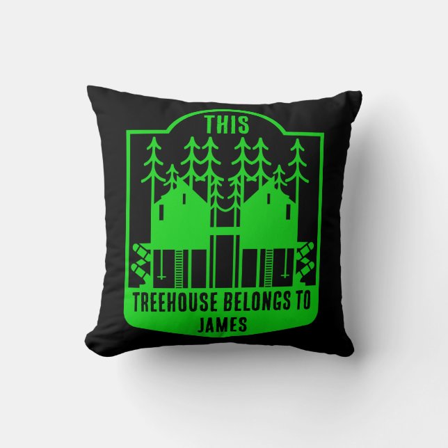 Treehouses Cushion (Front)