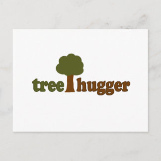 Treehugger (Tree) Postcard