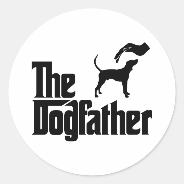 Treeing Walker Coonhound Classic Round Sticker (Front)