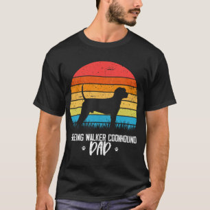 Treeing Walker Coonhound Dad Daddy Fur Parent T-Shirt