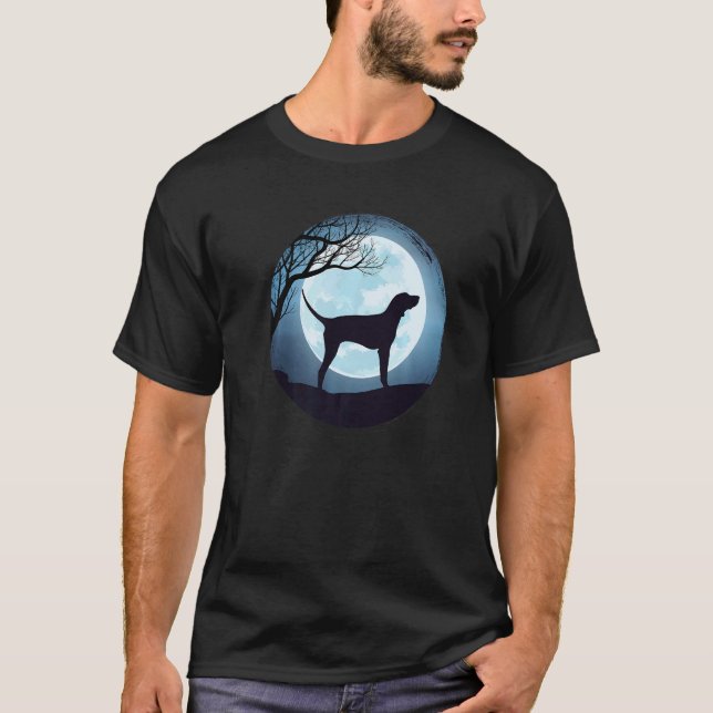 Treeing Walker Coonhound Dog Retro  8 T-Shirt (Front)