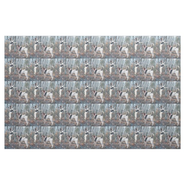 Treeing Walker Coonhound Fabric To Howl About (Yard)