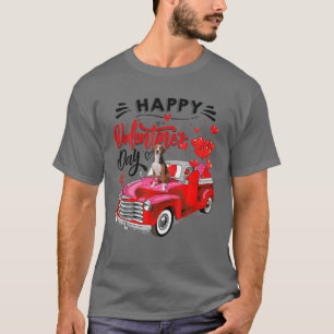 Treeing Walker Coonhound Happy Valentine's Day Cla T-Shirt