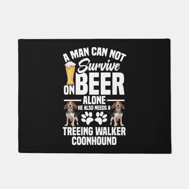 Treeing Walker Coonhound Owner Also Needs Doormat (Front)