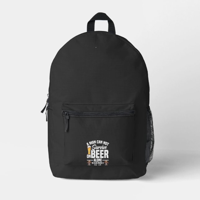 Treeing Walker Coonhound Owner Also Needs Printed Backpack (Front)