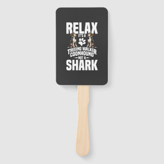 Treeing Walker Coonhound Owner Puppy Relax It�s Hand Fan