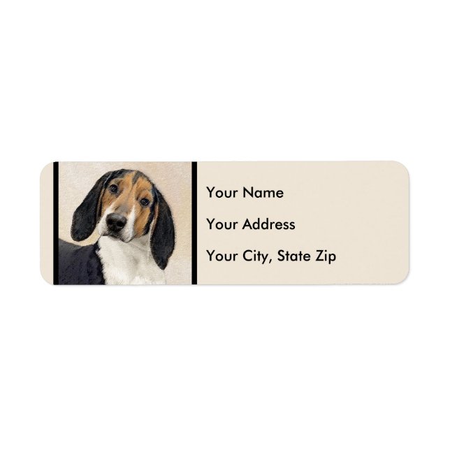 Treeing Walker Coonhound Painting - Original Art (Front)
