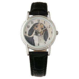 Treeing Walker Coonhound Painting - Original Art Watch