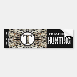 Treemo Gear Camo Personalised Bumper Sticker- Hunt Sticker