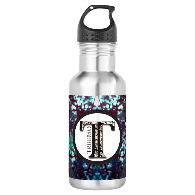 Treemo Gear Fading Light Nature Art Water Bottle (Front)