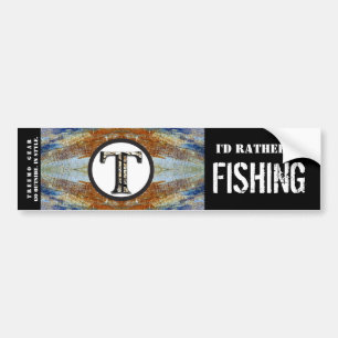 Treemo Nature Personalised Bumper Sticker- Fish Sticker