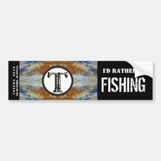Treemo Nature Personalised Bumper Sticker- Fish Sticker