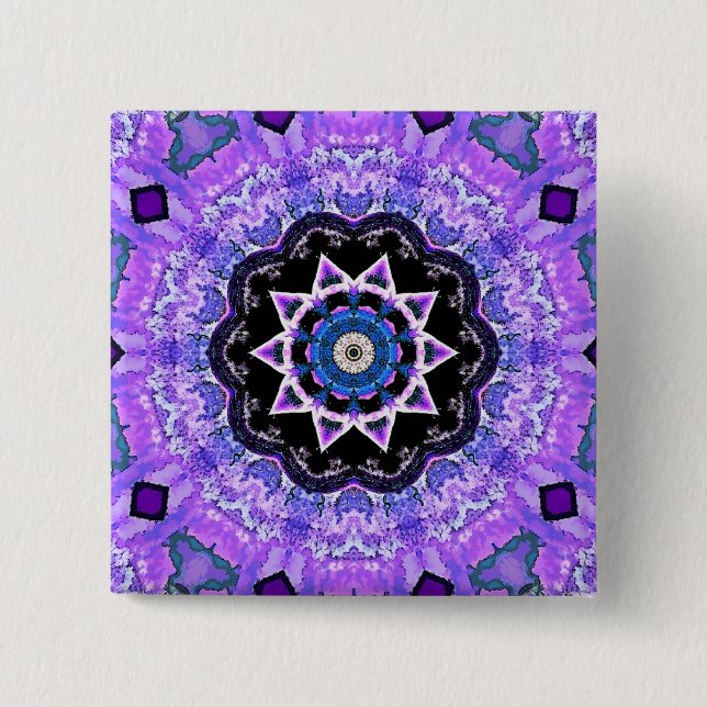 TREES 15 CM SQUARE BADGE (Front)