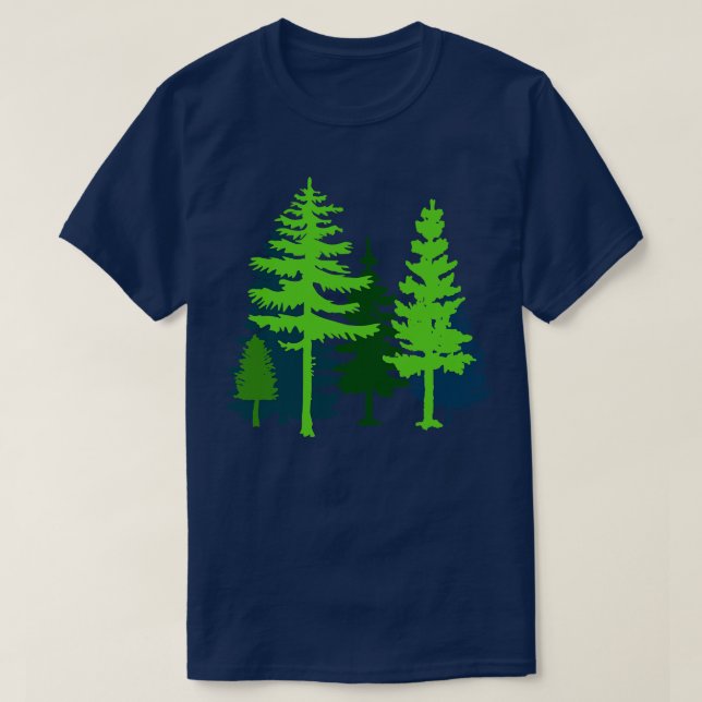 Trees 3 T-Shirt (Design Front)
