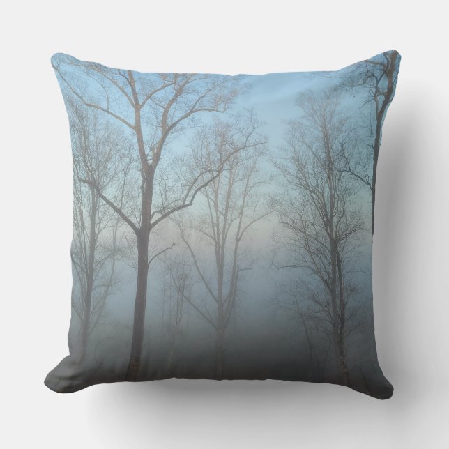 Trees Accent reversible throw pillow (Front)