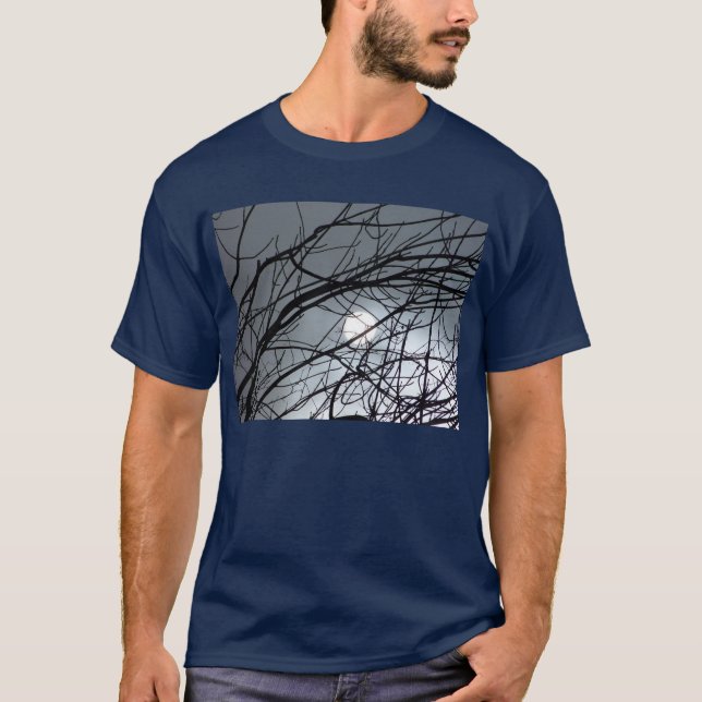 trees against sun shirt (Front)
