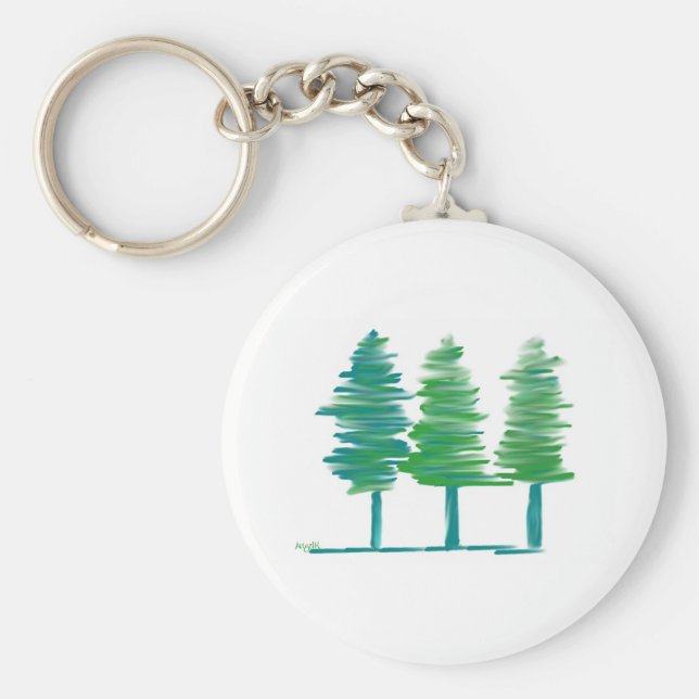 Trees AH2010 Key Ring (Front)