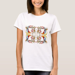 Trees and Birds fantasy T-Shirt