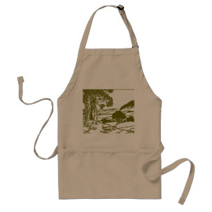 Trees and countryside standard apron