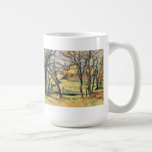 Trees and Houses Near the Jas de Bouffan Coffee Mug