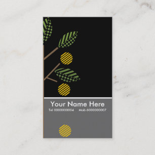 Trees And Their Fruit Business Cards