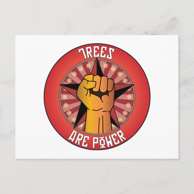 Trees Are Power Postcard (Front)