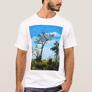Trees At The Julington-Durbin Preserve Florida  T-Shirt