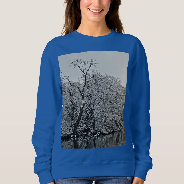 Trees, at the water sweatshirt (Front)