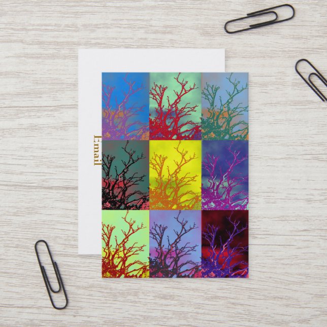 TREES BUSINESS CARD (Front/Back In Situ)