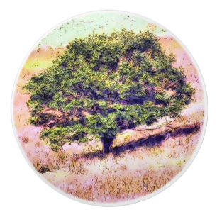 TREES CERAMIC KNOB