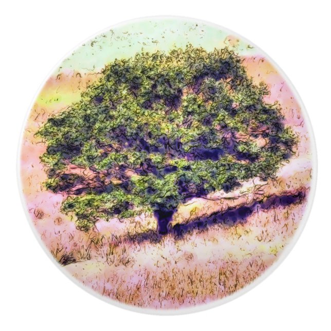 TREES CERAMIC KNOB (Front)