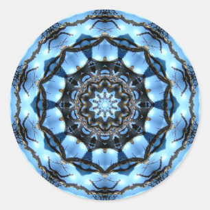 TREES CLASSIC ROUND STICKER