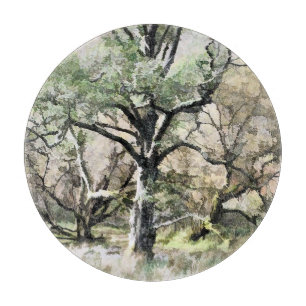 TREES CUTTING BOARD