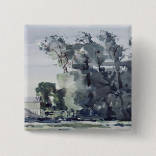 Trees - Dawn 15 Cm Square Badge