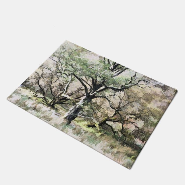 TREES DOORMAT (Angled)