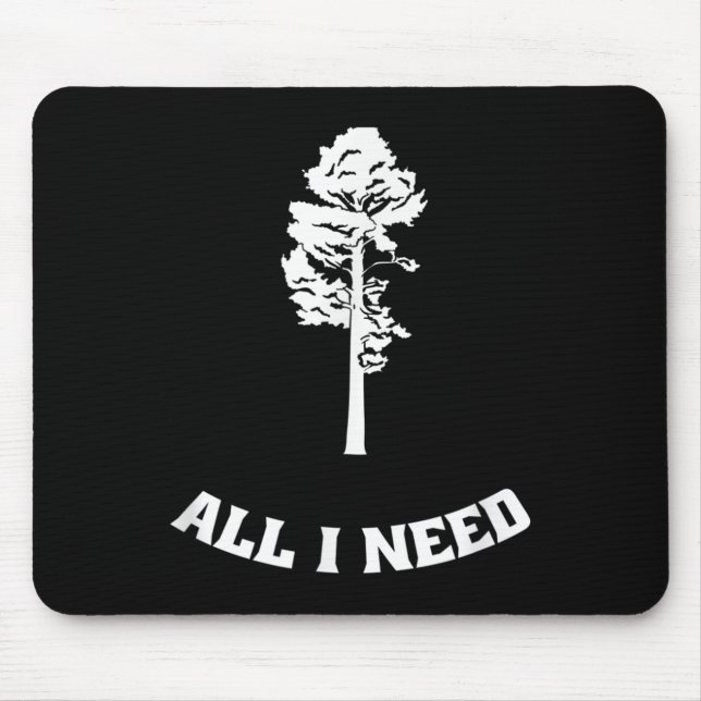Trees Forest Forest Nature Walking Environmental Mouse Pad (Front)