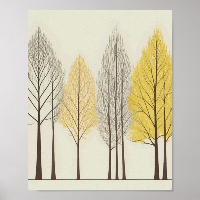 TREES HOME WALL ART POSTER (Front)