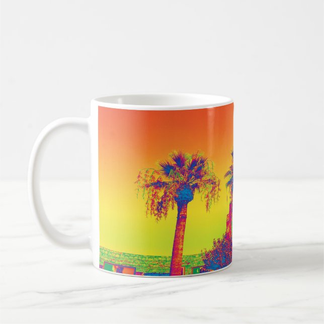 Trees in Cyprus Coffee Mug (Left)