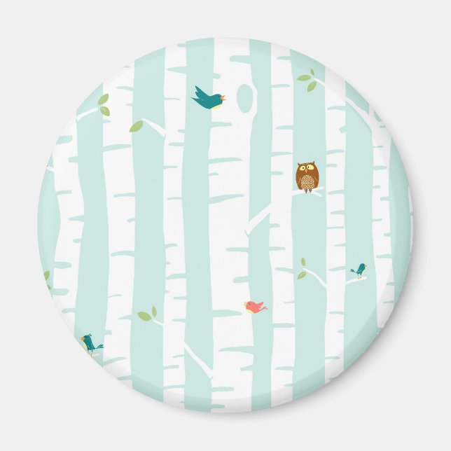 Trees in Spring Magnet (Front)