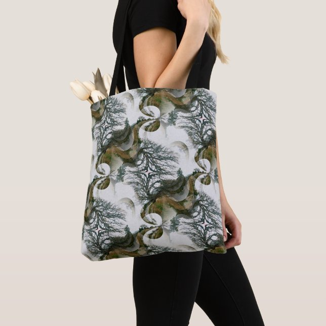 Trees in Winter...... Tote Bag (Close Up)