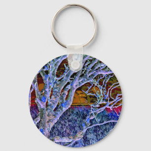 TREES KEY RING