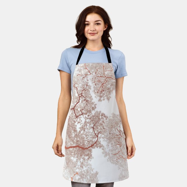 Trees Map 2 Apron (Worn)