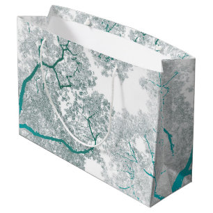 Trees Map 3 Large Gift Bag