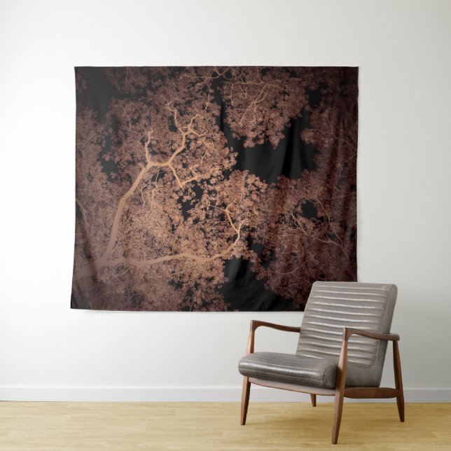Trees Map 5 Tapestry (In Situ (Horizontal))