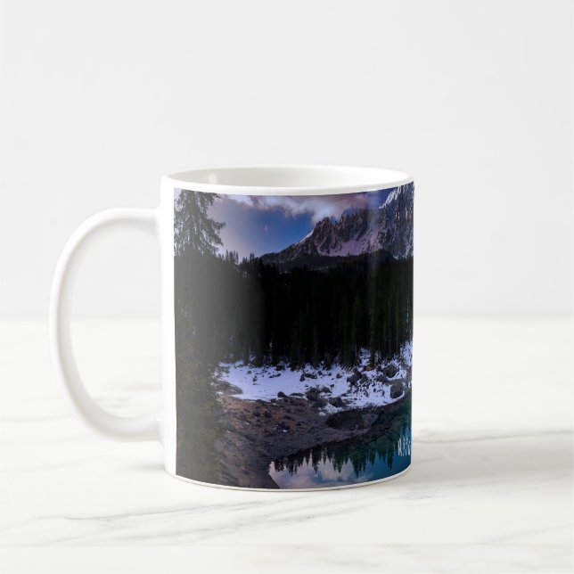 TREES NEAR MOUNTAIN COFFEE MUG (Left)