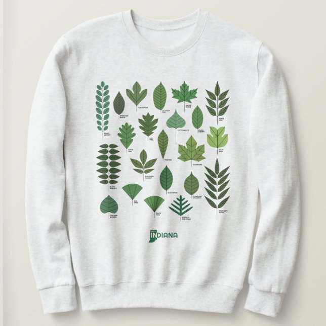 Trees Of Indiana Women's Sweatshirt (Design Front)